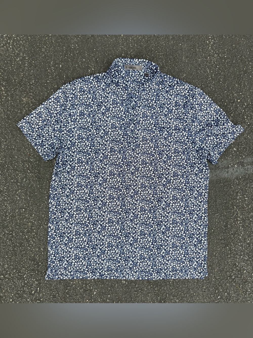 G/Fore Men’s Polo Floral Preppy Golf Shirt Size Large Classic USA Outdoor Sports